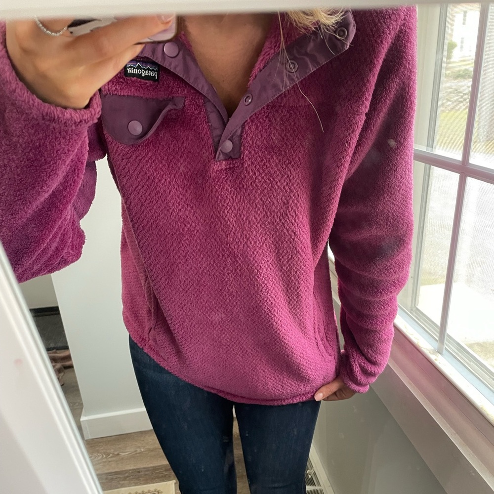 Patagonia 1/4 button fleece